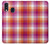 S3941 LGBT Lesbian Pride Flag Plaid Case For Samsung Galaxy A40