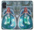 S3911 Cute Little Mermaid Aqua Spa Case For Samsung Galaxy A51 5G