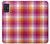 S3941 LGBT Lesbian Pride Flag Plaid Case For Samsung Galaxy A51 5G