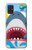 S3947 Shark Helicopter Cartoon Case For Samsung Galaxy A51 5G