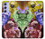 S3914 Colorful Nebula Astronaut Suit Galaxy Case For Samsung Galaxy A54 5G