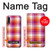 S3941 LGBT Lesbian Pride Flag Plaid Case For Samsung Galaxy A70