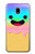 S3939 Ice Cream Cute Smile Case For Samsung Galaxy J3 (2018), J3 Star, J3 V 3rd Gen, J3 Orbit, J3 Achieve, Express Prime 3, Amp Prime 3