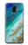 S3920 Abstract Ocean Blue Color Mixed Emerald Case For Samsung Galaxy J6 (2018)