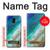 S3920 Abstract Ocean Blue Color Mixed Emerald Case For Samsung Galaxy J6 (2018)