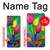 S3926 Colorful Tulip Oil Painting Case For Samsung Galaxy Z Fold2 5G