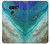 S3920 Abstract Ocean Blue Color Mixed Emerald Case For LG G8 ThinQ