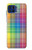 S3942 LGBTQ Rainbow Plaid Tartan Case For Motorola One 5G