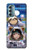 S3915 Raccoon Girl Baby Sloth Astronaut Suit Case For Motorola Moto G Stylus 5G (2022)