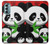 S3929 Cute Panda Eating Bamboo Case For Motorola Moto G Stylus 5G (2022)