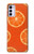 S3946 Seamless Orange Pattern Case For Motorola Moto G42