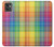 S3942 LGBTQ Rainbow Plaid Tartan Case For Motorola Moto G32