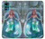 S3911 Cute Little Mermaid Aqua Spa Case For Motorola Moto G22