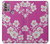 S3924 Cherry Blossom Pink Background Case For Motorola Moto G30, G20, G10