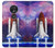 S3913 Colorful Nebula Space Shuttle Case For Motorola Moto G7 Play