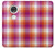 S3941 LGBT Lesbian Pride Flag Plaid Case For Motorola Moto G7, Moto G7 Plus