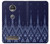 S3950 Textile Thai Blue Pattern Case For Motorola Moto Z2 Play, Z2 Force