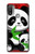 S3929 Cute Panda Eating Bamboo Case For Motorola Moto E20,E30,E40