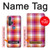 S3941 LGBT Lesbian Pride Flag Plaid Case For Motorola Edge+