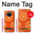 S3946 Seamless Orange Pattern Case For Nokia X20