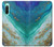 S3920 Abstract Ocean Blue Color Mixed Emerald Case For Sony Xperia 10 IV