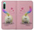 S3923 Cat Bottom Rainbow Tail Case For Sony Xperia 10 IV