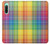 S3942 LGBTQ Rainbow Plaid Tartan Case For Sony Xperia 10 IV