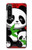 S3929 Cute Panda Eating Bamboo Case For Sony Xperia 1 IV