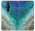 S3920 Abstract Ocean Blue Color Mixed Emerald Case For Sony Xperia Pro-I
