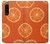 S3946 Seamless Orange Pattern Case For Sony Xperia 5 III