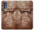 S3940 Leather Mad Face Graphic Paint Case For Motorola Moto G62 5G