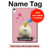 S3923 Cat Bottom Rainbow Tail Hard Case For iPad 10.9 (2025,2022)