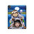 S3915 Raccoon Girl Baby Sloth Astronaut Suit Hard Case For iPad Pro 11 (2021,2020,2018, 3rd, 2nd, 1st)