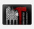 S3958 Firefighter Axe Flag Hard Case For MacBook Pro 14 M1-M5 A2442,A2779,A2992,A2918,A3112,A3185,A3401,A3434,A3112