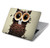 S0360 Coffee Owl Hard Case For MacBook Air 15″ (2023,2024) - A2941, A3114