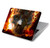 S0863 Hell Fire Skull Hard Case For MacBook Air 15″ (2023,2024,2025) - A2941, A3114, A3241