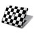 S1611 Black and White Check Chess Board Hard Case For MacBook Air 15″ (2023,2024) - A2941, A3114