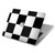 S2492 Black and White Check Hard Case For MacBook Air 15″ (2023,2024,2025) - A2941, A3114, A3241