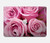 S2943 Pink Rose Hard Case For MacBook Air 15″ (2023,2024) - A2941, A3114