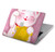 S3025 Pink Maneki Neko Lucky Cat Hard Case For MacBook Air 15″ (2023,2024,2025) - A2941, A3114, A3241