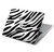 S3056 Zebra Skin Texture Graphic Printed Hard Case For MacBook Air 15″ (2023,2024) - A2941, A3114