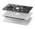 S3176 Inside Watch Black Hard Case For MacBook Air 15″ (2023,2024,2025) - A2941, A3114, A3241