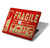 S3552 Vintage Fragile Label Art Hard Case For MacBook Air 15″ (2023,2024,2025) - A2941, A3114, A3241