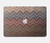 S3752 Zigzag Fabric Pattern Graphic Printed Hard Case For MacBook Air 15″ (2023,2024,2025) - A2941, A3114, A3241