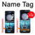 S0752 Blue Fire Grim Wolf Case For Samsung Galaxy Z Flip 5