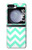 S1723 Mint Chevron Zigzag Case For Samsung Galaxy Z Flip 5