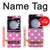 S2358 Pink Polka Dots Case For Samsung Galaxy Z Flip 5