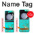 S2377 Turquoise Gemstone Texture Graphic Printed Case For Samsung Galaxy Z Flip 5