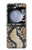 S2703 Snake Skin Texture Graphic Printed Case For Samsung Galaxy Z Flip 5