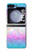 S3747 Trans Flag Polygon Case For Samsung Galaxy Z Flip 5